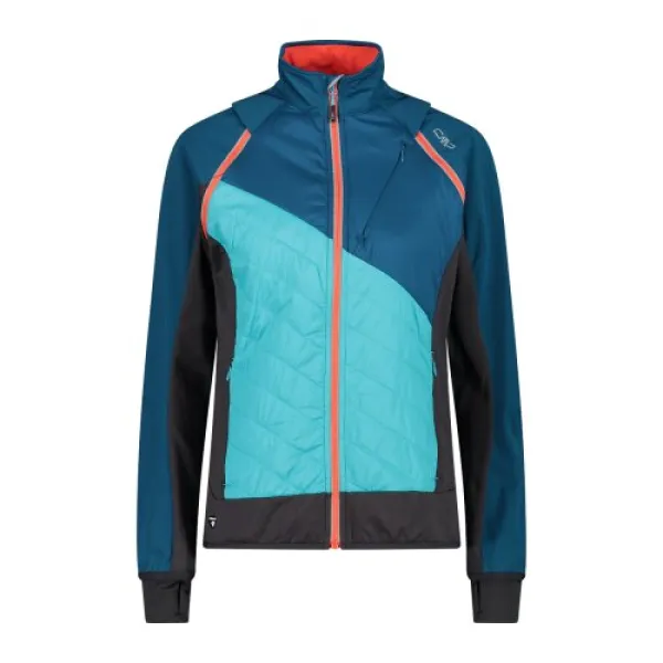 Жіноча спортивна куртка СМР WOMAN JACKET WITH DETACHABLE S