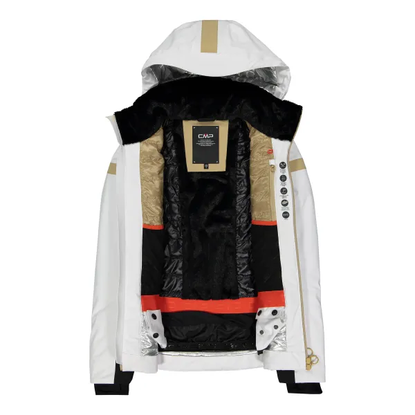 Жіноча гірськолижна куртка CMP WOMAN JACKET ZIP HOOD