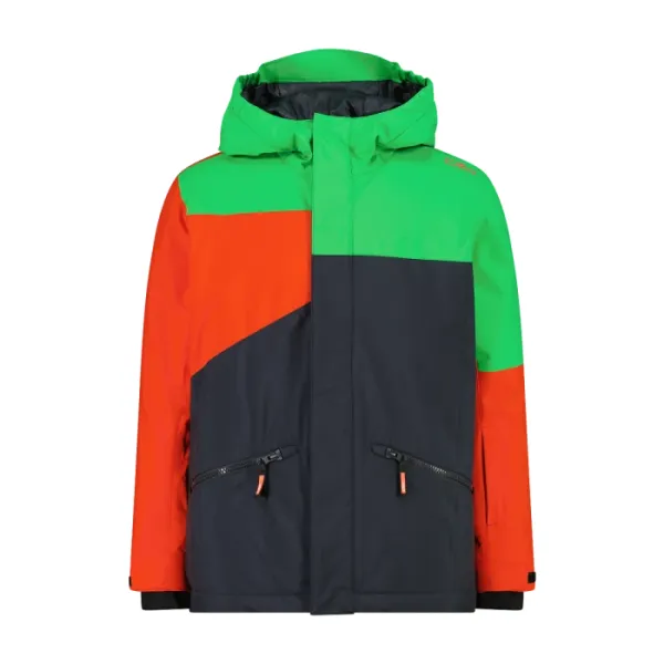 Дитяча гірськолижна куртка CMP JACKET FIX HOOD FEEL WARM