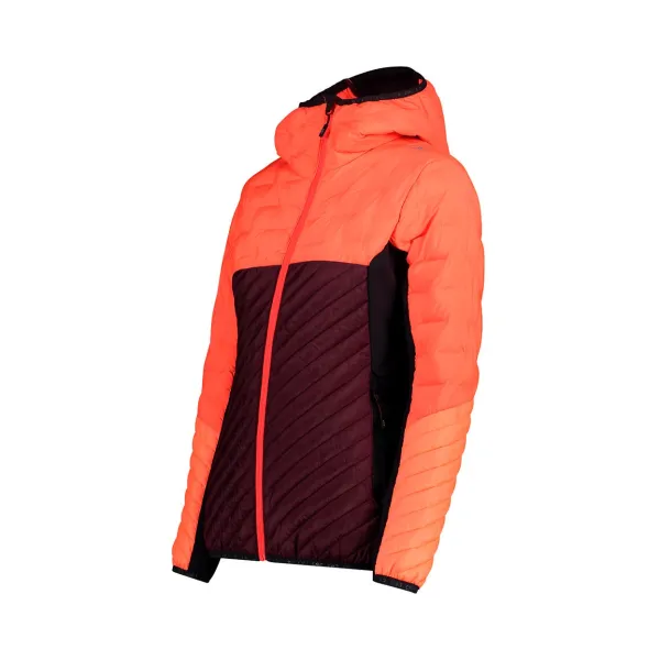 Жіноча куртка CMP WOMAN JACKET HYBRID FIX HOOD