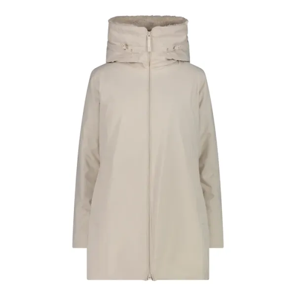 Жіноча куртка CMP PARKA FIX HOOD TWILL