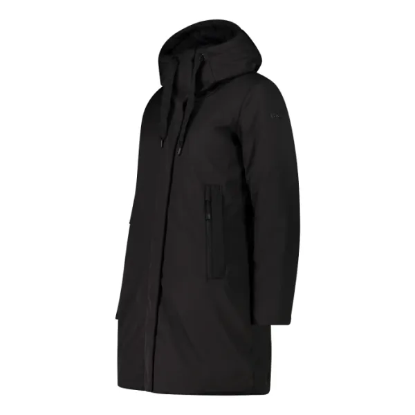 Жіноча куртка CMP COAT FIX HOOD SOFTSHELL