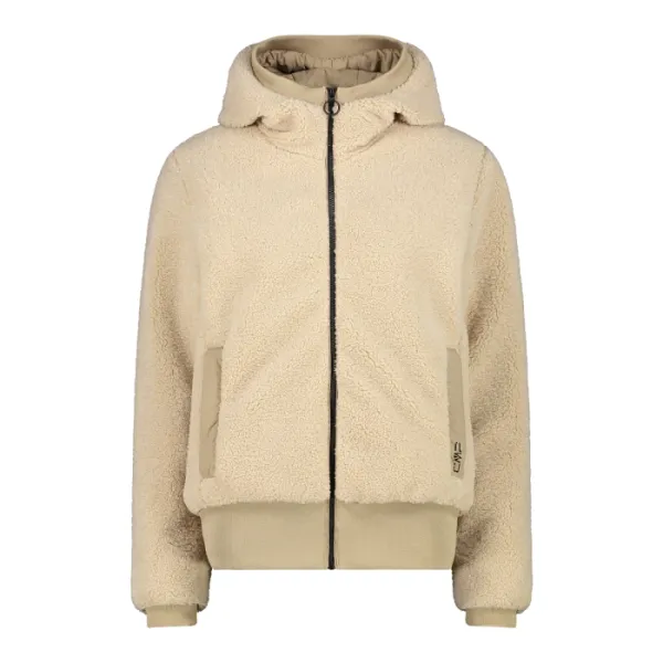 Жіноча куртка CMP JACKET FIX HOOD TEDDY FUR