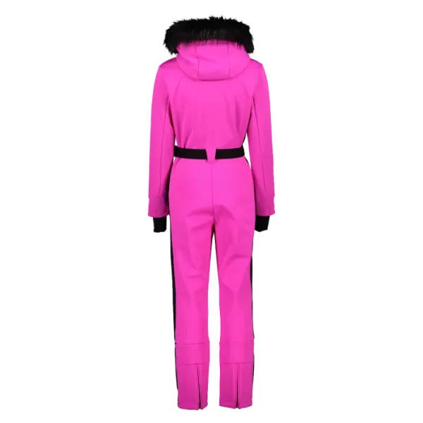 Жіночий гірськолижний комбінезон CMP SUIT ZIP HOOD SOFTSHELL