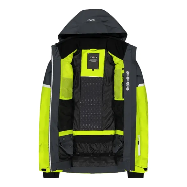 Чоловіча гірськолижна куртка CMP JACKET ZIP HOOD STRETCH POLYES