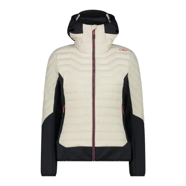 Жіноча куртка CMP JACKET HYBRID FIX HOOD NYLON