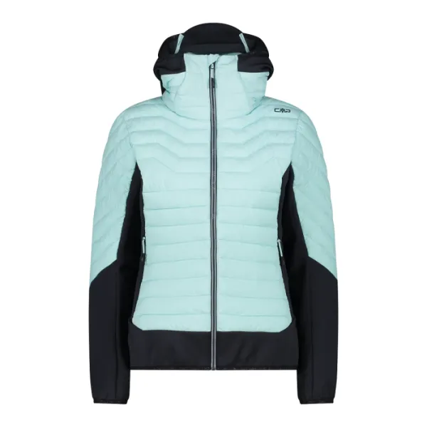 Жіноча куртка CMP JACKET HYBRID FIX HOOD NYLON