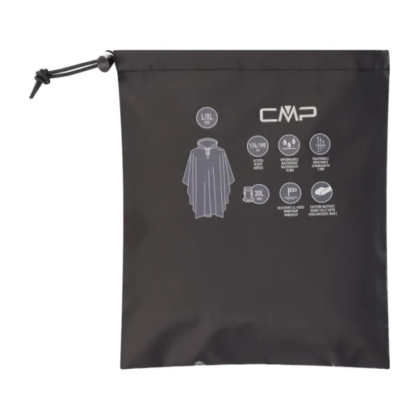 Пончо CMP UNISEX PONCHO FIX HOOD