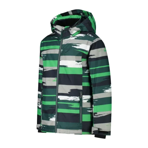Дитяча гірськолижна куртка CMP JACKET SNAPS HOOD FEEL WARM