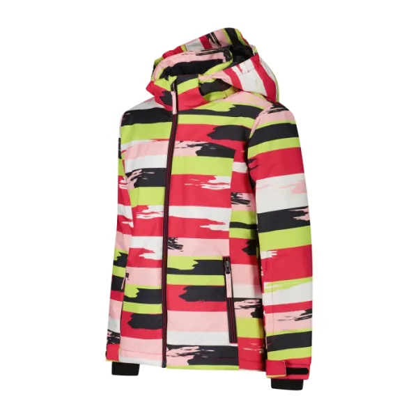 Дитяча гірськолижна куртка CMP JACKET SNAPS HOOD FEEL WARM